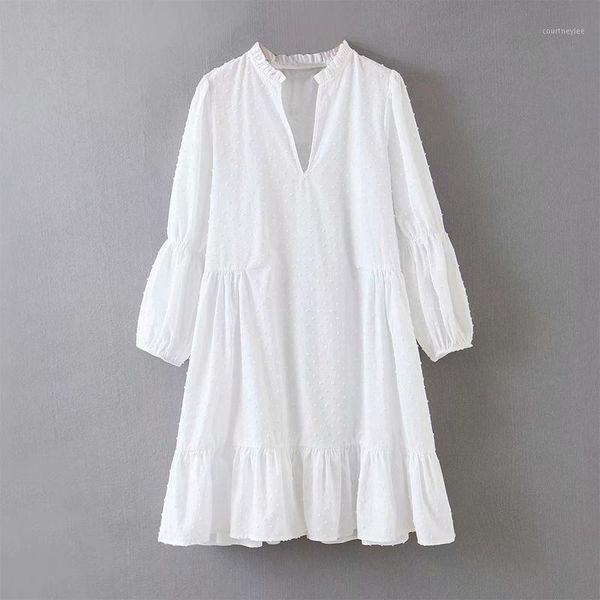 kumsvag 2020 summer women solid dress 3/4 sleeve v-neck voile chiffon white dresses female elegant loose mini dress vestidos1, Black;gray
kumsvag 2020 summer women solid dress 3/4 sleeve v-neck voile chiffon white dresses female elegant loose mini dress vestidos1, Black;gray