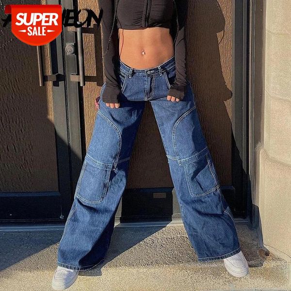 allneon indie streetwear low waist baggy jeans y2k aesthetics denim wide-leg pants with pockets 90s fashion trousers vintage #5d6z, Black;white
allneon indie streetwear low waist baggy jeans y2k aesthetics denim wide-leg pants with pockets 90s fashion trousers vintage #5d6z, Black;white