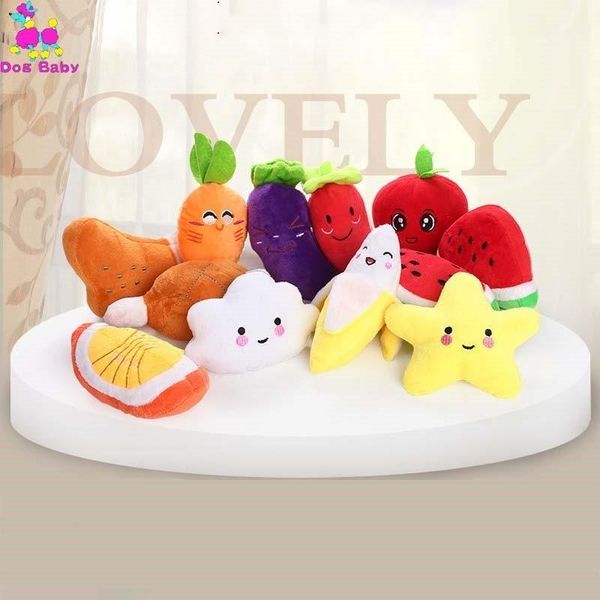 dog toys & chews 10pcs/pack pet chew cotton fruit play lovely puppy cat tugging squeaker quack sound toy plush
dog toys & chews 10pcs/pack pet chew cotton fruit play lovely puppy cat tugging squeaker quack sound toy plush