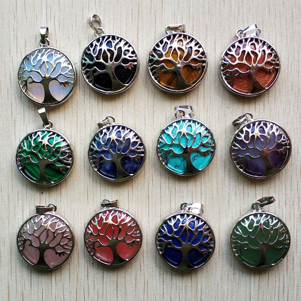 wholesale 12pcs/lot fashion natural stone alloy tree of life pendants for jewelry accessories marking q1107, Silver
wholesale 12pcs/lot fashion natural stone alloy tree of life pendants for jewelry accessories marking q1107, Silver