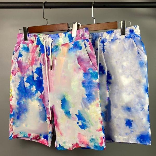 summer mens loose casual fashion shorts colorful print breathable and comfortable sports wear cropped pants, White;black
summer mens loose casual fashion shorts colorful print breathable and comfortable sports wear cropped pants, White;black