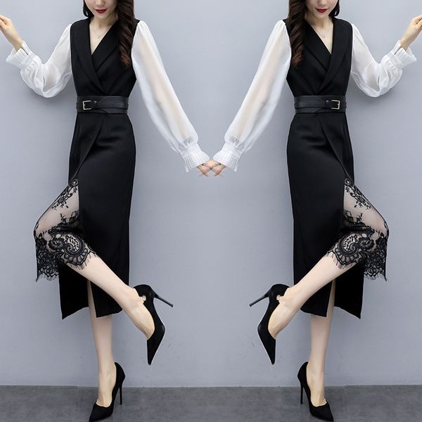 french 2020 autumn new women's fashion temperament goddess long skirt spring dress long skirt dress and autumn trend buua4, Black;gray
french 2020 autumn new women's fashion temperament goddess long skirt spring dress long skirt dress and autumn trend buua4, Black;gray
