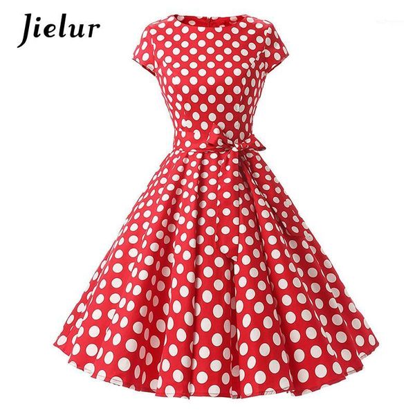 casual dresses summer o-neck polka dots vintage dress women lace-up waistband cotton female 5 colors mujer vestidos s-2xl1, Black;gray
casual dresses summer o-neck polka dots vintage dress women lace-up waistband cotton female 5 colors mujer vestidos s-2xl1, Black;gray