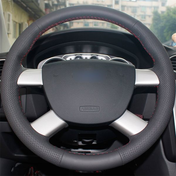 black pu faux leather diy hand-stitched car steering wheel cover for ford kuga 2008-2011 focus 2 2005-2011 c-max 2007-2010
black pu faux leather diy hand-stitched car steering wheel cover for ford kuga 2008-2011 focus 2 2005-2011 c-max 2007-2010