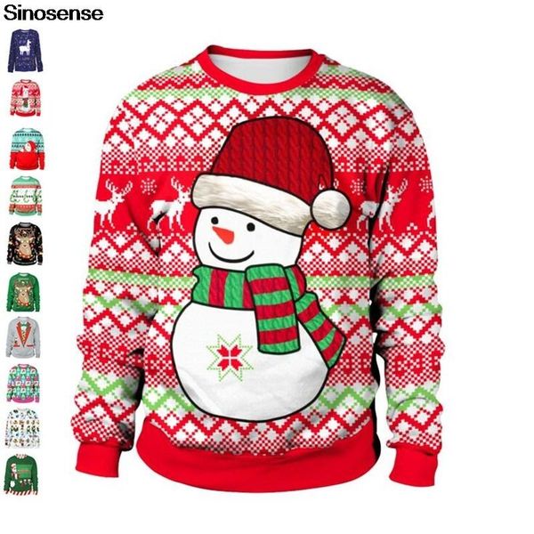 ugly christmas sweater sweatshirt 3d snowman printed funny autumn winter christmas jumper pullover holiday xmas sweaters, White;black
ugly christmas sweater sweatshirt 3d snowman printed funny autumn winter christmas jumper pullover holiday xmas sweaters, White;black