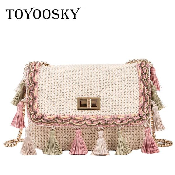 toyoosky ladies woven knitting messenger bags new summer bohemian women tassel straw beach shoulder bag
toyoosky ladies woven knitting messenger bags new summer bohemian women tassel straw beach shoulder bag