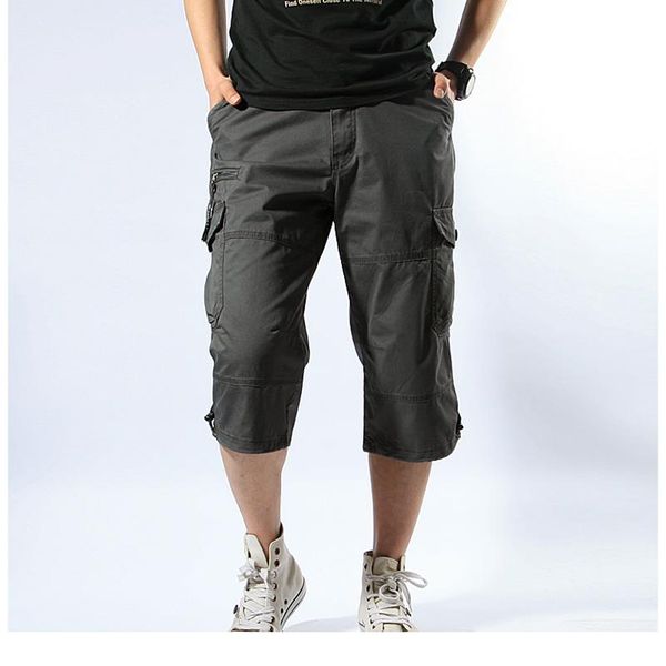 large size men's multi pocket loose cargo baggy shorts summer outdoor sports camping knee length military tactical short bbysei, Black;white
large size men's multi pocket loose cargo baggy shorts summer outdoor sports camping knee length military tactical short bbysei, Black;white