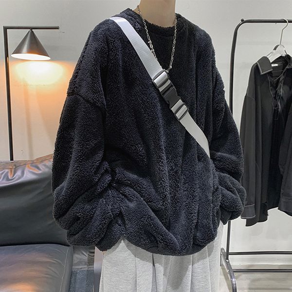 2021 and autumn winter new korean-style male wool sweater in lambswool fashion around the neck color velo-lined couple fwav, Black;brown
2021 and autumn winter new korean-style male wool sweater in lambswool fashion around the neck color velo-lined couple fwav, Black;brown