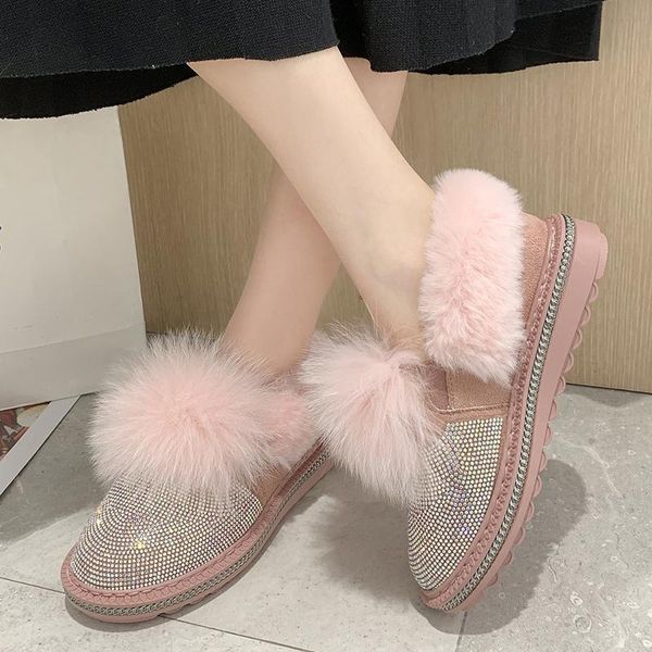 rimocy 2020 женщина snow boots роскошные кристалл платформа женщины зимняя обувь теплый плюшевые розовый fur ботильоны толстый хлопок пролож, Black
rimocy 2020 женщина snow boots роскошные кристалл платформа женщины зимняя обувь теплый плюшевые розовый fur ботильоны толстый хлопок пролож, Black