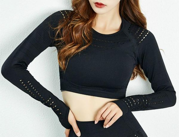 yoga outfits 2021 women's sports crop long sleeve fitness gym t-shirts quick dry training running shirts sportswear1, White;red
yoga outfits 2021 women's sports crop long sleeve fitness gym t-shirts quick dry training running shirts sportswear1, White;red