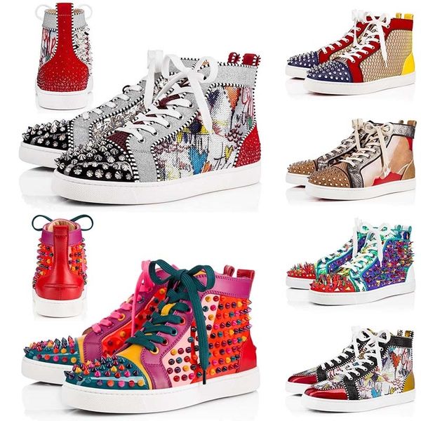 new designer red bottoms casual shoes slip-on roller boat mens women suede spike crystal leather sport sneakers box dust bag 36-47, Black
new designer red bottoms casual shoes slip-on roller boat mens women suede spike crystal leather sport sneakers box dust bag 36-47, Black