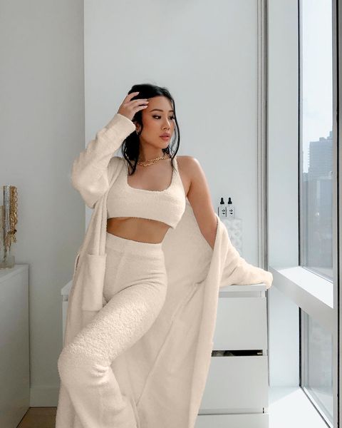 women bathrobe clothes mature trendy fashion girl casual plush lacing pocket cardigan coat home wear spring autumn 2021europe style, White
women bathrobe clothes mature trendy fashion girl casual plush lacing pocket cardigan coat home wear spring autumn 2021europe style, White