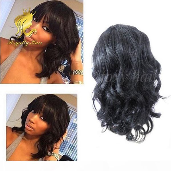 glueless body wave lace front human hair wigs baby hair brazilian full lace human hair wigs with bangs, Black;brown
glueless body wave lace front human hair wigs baby hair brazilian full lace human hair wigs with bangs, Black;brown