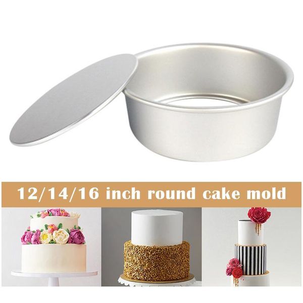 performance pans large round cake pans perfect performance aluminium alloy round cake mold baking m jllmgz