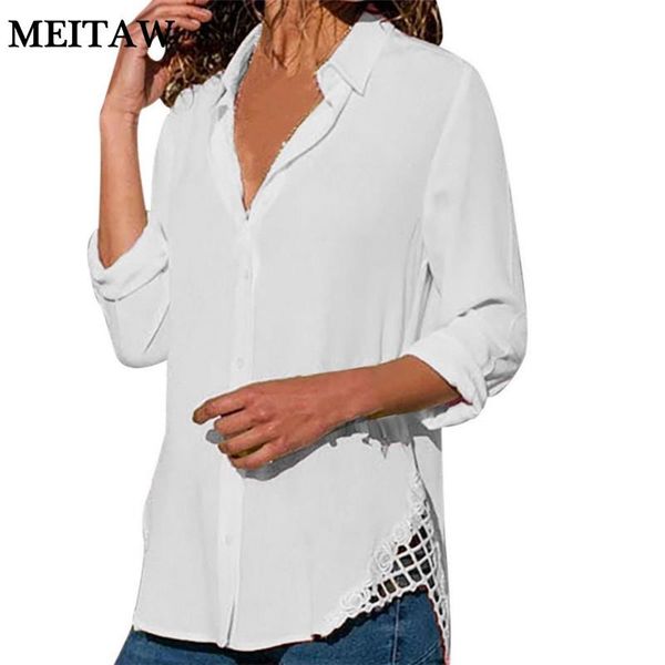 5xl women chiffon irregular office shirt casual solid long sleeve loose splice blouse 2021 autumn shirts plus size, White
5xl women chiffon irregular office shirt casual solid long sleeve loose splice blouse 2021 autumn shirts plus size, White