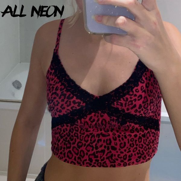 allneon e-girl style y2k leopard printing cross lace cami punk style spaghetti strap bow backless crop rave party wear, White
allneon e-girl style y2k leopard printing cross lace cami punk style spaghetti strap bow backless crop rave party wear, White