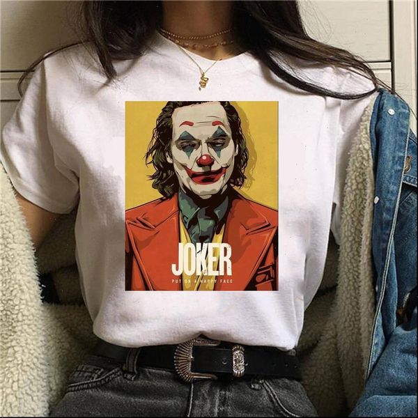 joker 2021 joaquin phoenix women t shirt funny cartoon print vintage tshirt fashion t shirt harajuku summer tee shirts, White
joker 2021 joaquin phoenix women t shirt funny cartoon print vintage tshirt fashion t shirt harajuku summer tee shirts, White
