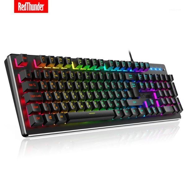 redthunder rgb wired gaming keyboard mechanical-feeling 25 keys anti-ghosting rgb led backlight for pc russian spanish french1
redthunder rgb wired gaming keyboard mechanical-feeling 25 keys anti-ghosting rgb led backlight for pc russian spanish french1
