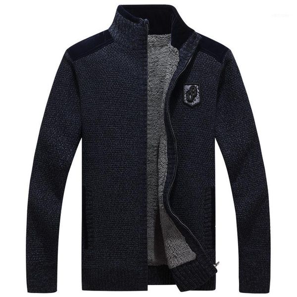 men sweaters with zippers thick fleece warm black casual winter men cardigan wool 2020 size xxxl1, White;black
men sweaters with zippers thick fleece warm black casual winter men cardigan wool 2020 size xxxl1, White;black