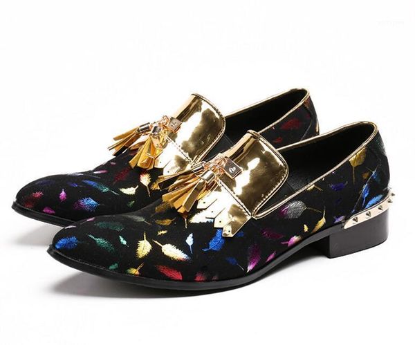 fashion casual formal shoes for men black genuine leather tassel men's wedding shoes gold metallic mens studded loafers axx5201
fashion casual formal shoes for men black genuine leather tassel men's wedding shoes gold metallic mens studded loafers axx5201