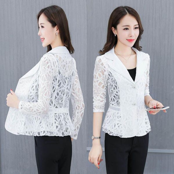 women's suits & blazers plus size 5xl white small suit jacket women blazer mujer spring autumn thin elegant office coat short blaser c6, White;black
women's suits & blazers plus size 5xl white small suit jacket women blazer mujer spring autumn thin elegant office coat short blaser c6, White;black