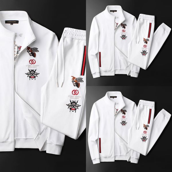 e4xtm new spring small cotton coat sweaterembroidered sweaterembroidery bee fashion casual sweater youth vitality zipper coat sports men, Black
e4xtm new spring small cotton coat sweaterembroidered sweaterembroidery bee fashion casual sweater youth vitality zipper coat sports men, Black