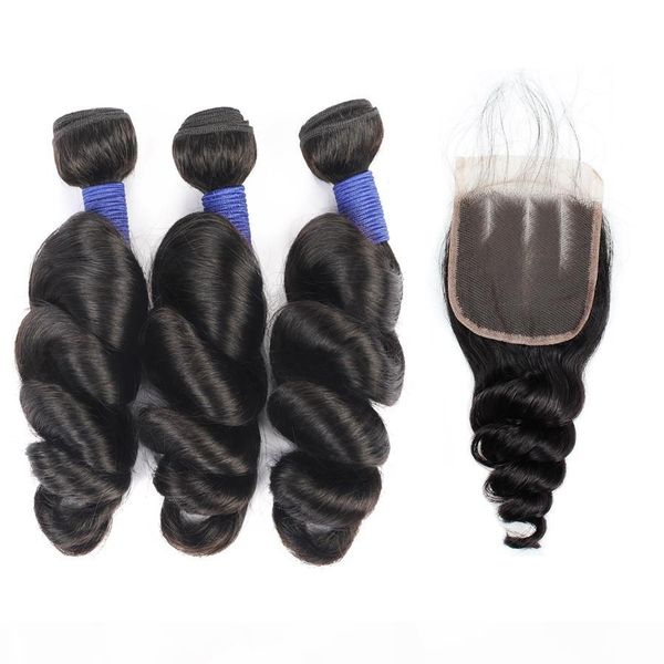 loose wave human hair bundles with closure 10a brazilian peruvian human hair weave 3bundles with closure wholesale hair extensions, Black
loose wave human hair bundles with closure 10a brazilian peruvian human hair weave 3bundles with closure wholesale hair extensions, Black