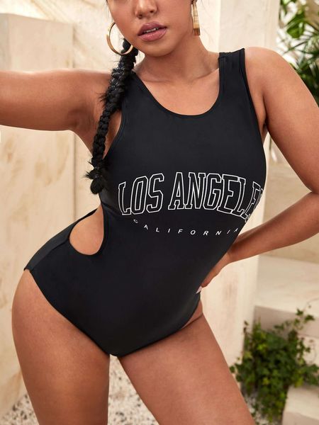 2022 one-piece o-neck hollow out swimwear fashion letter printing swimsuit plus size high waist full back bathing suits
2022 one-piece o-neck hollow out swimwear fashion letter printing swimsuit plus size high waist full back bathing suits