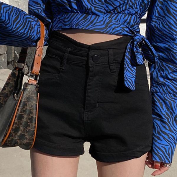black jeans women's high waist 2021 new curled shorts ins tide summer thin wild a-line pants, Blue
black jeans women's high waist 2021 new curled shorts ins tide summer thin wild a-line pants, Blue
