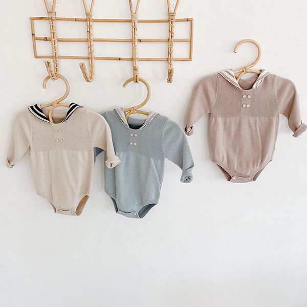 baby boy clothes newborn knitted sailor rompers long sleeve korean one piece jumpsuit kids baby girl knitwear playsuit 3m c1021, Blue
baby boy clothes newborn knitted sailor rompers long sleeve korean one piece jumpsuit kids baby girl knitwear playsuit 3m c1021, Blue