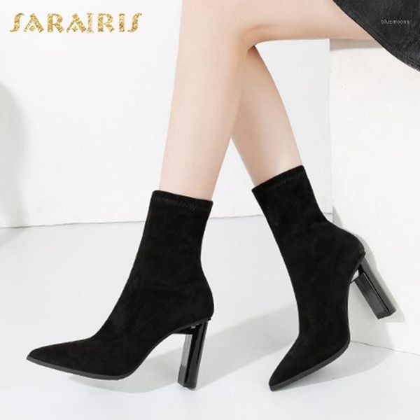 sarairis fashion new strange style spring autumn shoes ladies boots pointed toe slip-on concise ins elegant boots woman shoes1, Black
sarairis fashion new strange style spring autumn shoes ladies boots pointed toe slip-on concise ins elegant boots woman shoes1, Black