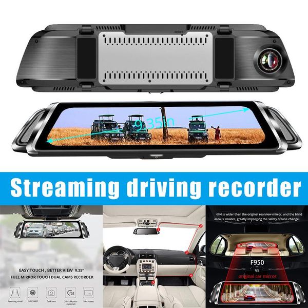 10in 1080p car dvr recorder dash cam double lens streaming media rearview mirror driving recorder new arrival, Black;white
10in 1080p car dvr recorder dash cam double lens streaming media rearview mirror driving recorder new arrival, Black;white
