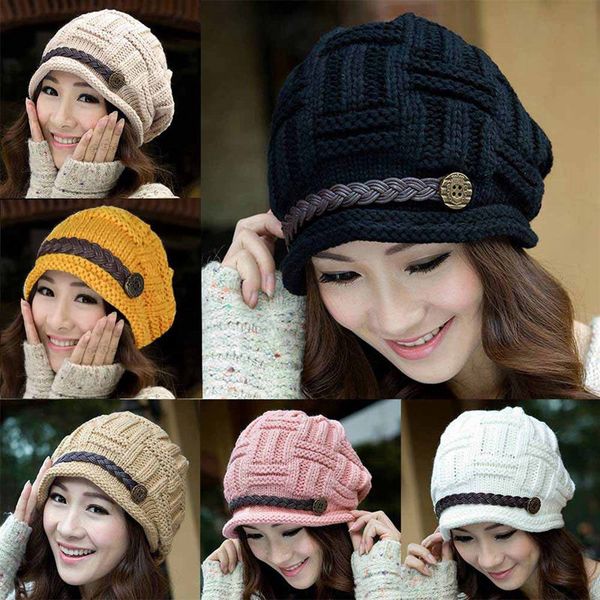 1pcs warm women winter sale bonnet hat female knitted crochet casual cap hats for women solid color warm caps bonnet, Blue;gray
1pcs warm women winter sale bonnet hat female knitted crochet casual cap hats for women solid color warm caps bonnet, Blue;gray