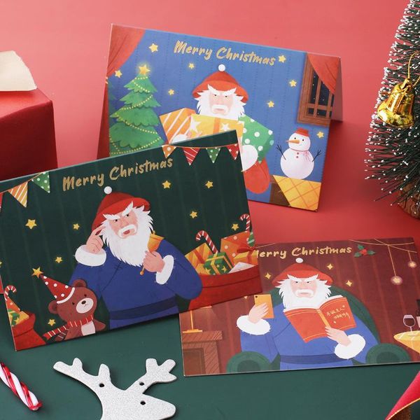 cute cartoon chritmas greeting card with kraft paper envelope message postcard thank you cards creative gift
cute cartoon chritmas greeting card with kraft paper envelope message postcard thank you cards creative gift