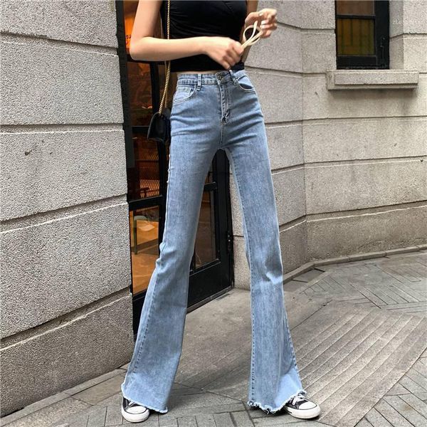 new denim high waist flare jeans boyfriend jeans for women full length loose casual spring pants1, Blue
new denim high waist flare jeans boyfriend jeans for women full length loose casual spring pants1, Blue