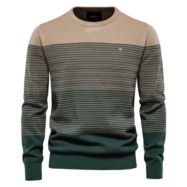 Cotton men's casual splicing round neck sweater, knitting, warmth prervation, winter, White;black
Cotton men's casual splicing round neck sweater, knitting, warmth prervation, winter, White;black