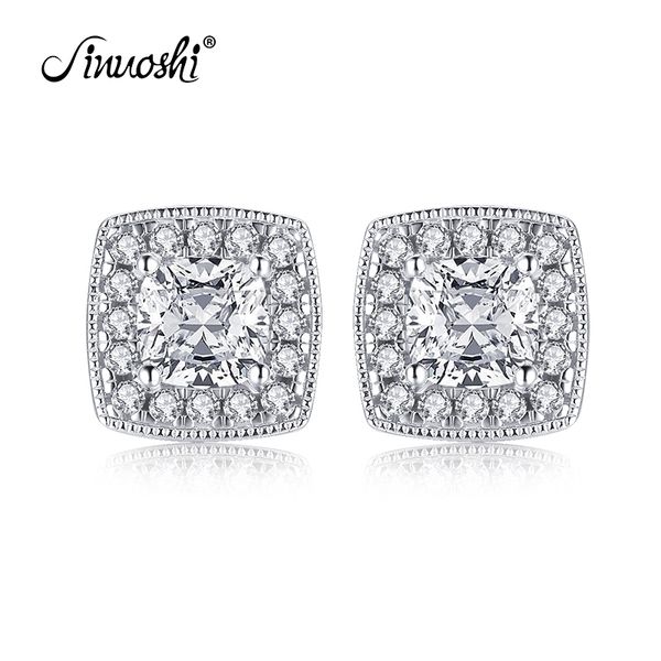 ainuoshi 925 sterling silver cushion cut 6.5x6.5mm cz halo stud earrings 1ct silver stud earring for women wedding party jewelry y200106, Golden;silver
ainuoshi 925 sterling silver cushion cut 6.5x6.5mm cz halo stud earrings 1ct silver stud earring for women wedding party jewelry y200106, Golden;silver