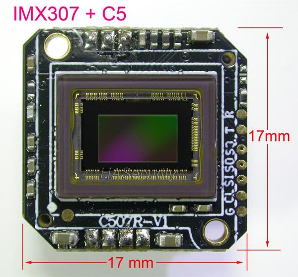 cameras mini 17x17mm ahd-h (1080p) 1/2.8" sony starvis imx307 cmos sensor + c5 dsp cctv camera pcb board module (optional parts)
cameras mini 17x17mm ahd-h (1080p) 1/2.8" sony starvis imx307 cmos sensor + c5 dsp cctv camera pcb board module (optional parts)