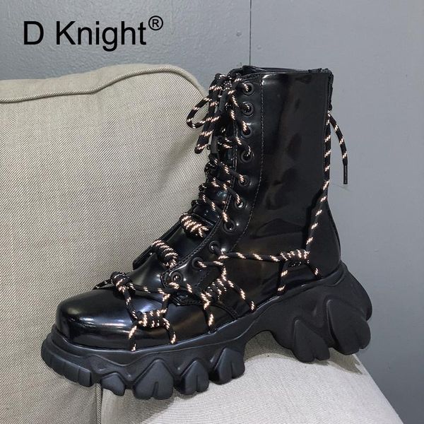 punk black ankle boots shoes for woman lace up back zipper lady platform high heels ankle short boot patent leather winter shoes
punk black ankle boots shoes for woman lace up back zipper lady platform high heels ankle short boot patent leather winter shoes