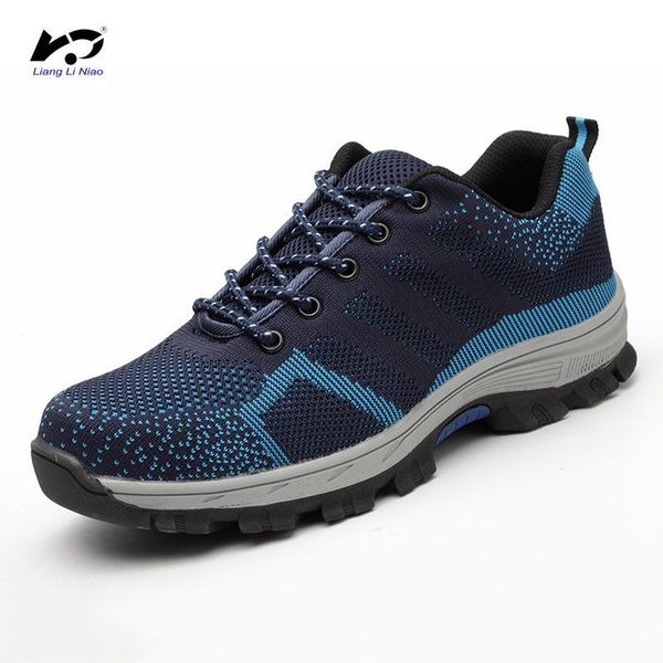 men's safety shoes steel toe work/safety boots plus size men security puncture proof boots work breathable sneakers, Black
men's safety shoes steel toe work/safety boots plus size men security puncture proof boots work breathable sneakers, Black