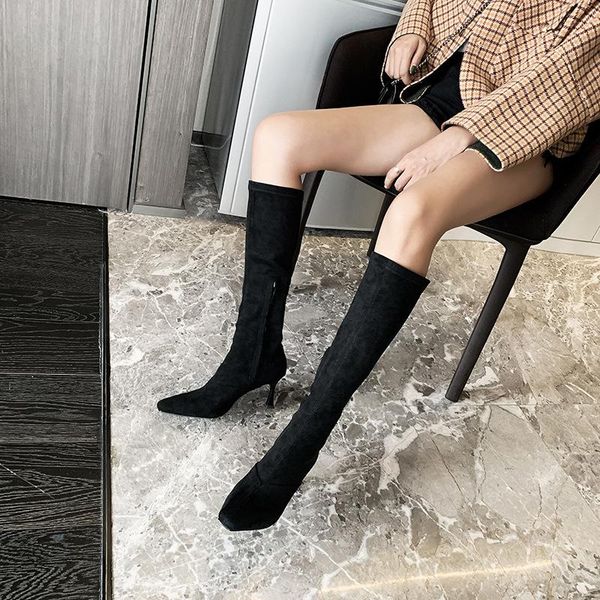 deat 2020 new spring autumn fashion casual pointed square-headed thin heel snake pattern short boots high tube side women sf554, Black
deat 2020 new spring autumn fashion casual pointed square-headed thin heel snake pattern short boots high tube side women sf554, Black