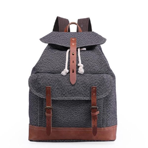 m258 vintage pepper salt canvas leather backpacks for men lapdaypacks wear resisting canvas rucksacks large travel back pack bbyyyl
m258 vintage pepper salt canvas leather backpacks for men lapdaypacks wear resisting canvas rucksacks large travel back pack bbyyyl