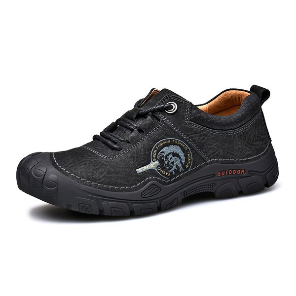 2020 new autumn and winter mens shoes outdoor climbing boots waterproof leather mens casual leather shoes large size cross-border leather sh, Black
2020 new autumn and winter mens shoes outdoor climbing boots waterproof leather mens casual leather shoes large size cross-border leather sh, Black