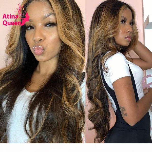 pre plucked hd lace 13x6 brown highlight honey blonde colored transparent brazilian lace front wigs remy ombre wig human hair, Black
pre plucked hd lace 13x6 brown highlight honey blonde colored transparent brazilian lace front wigs remy ombre wig human hair, Black