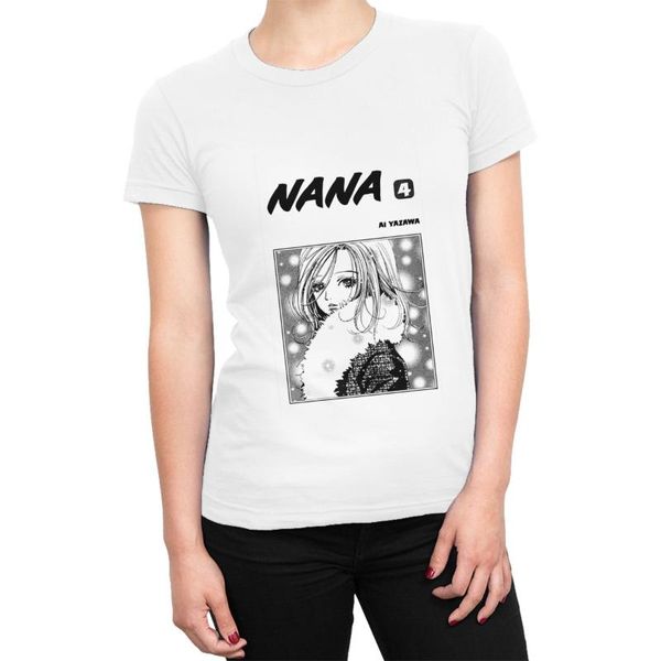 women's t shirts nana ai yazawa manga women osaki anime humor tees short sleeve crew neck female cotton printing, White
women's t shirts nana ai yazawa manga women osaki anime humor tees short sleeve crew neck female cotton printing, White