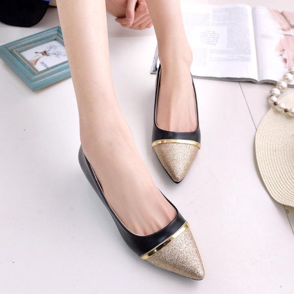 2020 women's leather pumps new fashion spring summer shoes fashion pointed toe party shoes low heel l, Black
2020 women's leather pumps new fashion spring summer shoes fashion pointed toe party shoes low heel l, Black