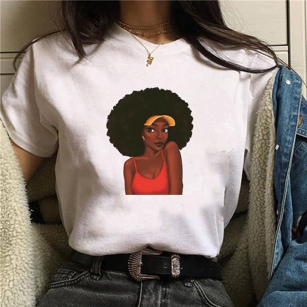 black girls printed female tshirt women cartoon graphic printed t-shirt harajuku korean style short sleeves clothes, White
black girls printed female tshirt women cartoon graphic printed t-shirt harajuku korean style short sleeves clothes, White