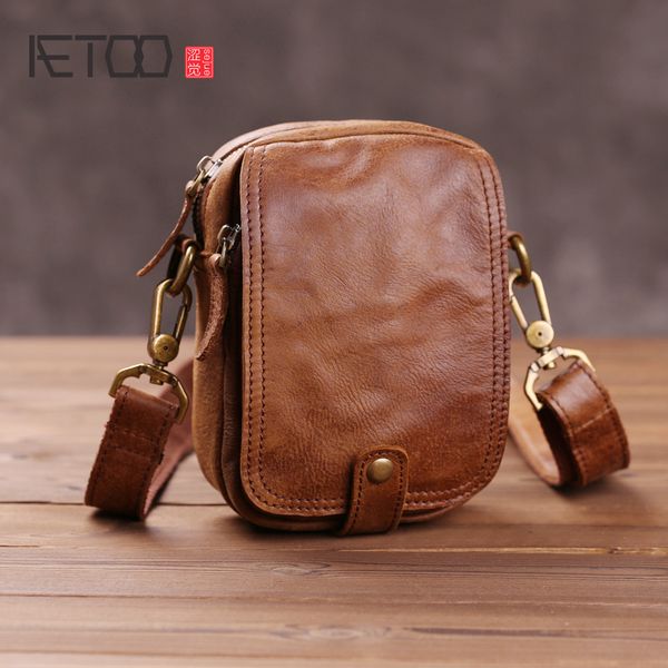 aetoo leather bag, men's mini casual retro stiletto bag, leather men's one-shoulder bag, mobile phone bag
aetoo leather bag, men's mini casual retro stiletto bag, leather men's one-shoulder bag, mobile phone bag