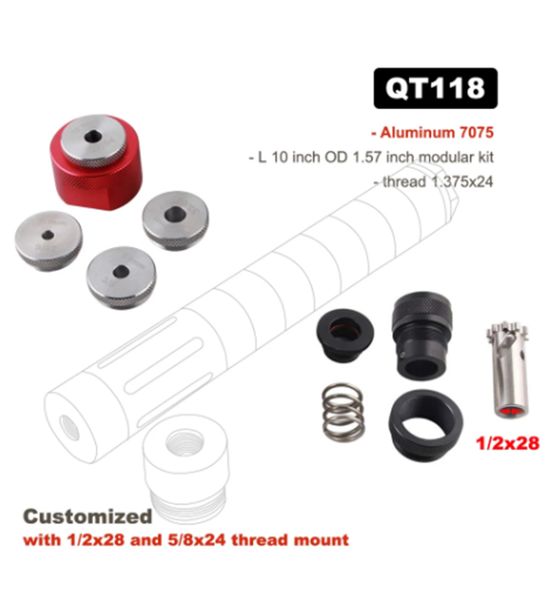 us stock od1.57" l 10 inch aluminum 7075 modular kit 1.375x24 thread 5/8x24 1/2x28 jig booster car oil catching cleaning device kits
us stock od1.57" l 10 inch aluminum 7075 modular kit 1.375x24 thread 5/8x24 1/2x28 jig booster car oil catching cleaning device kits