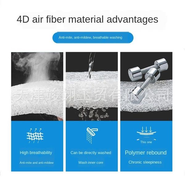 pillow 4d air fiber ventilates and relieves pressure to protect cervical vertebra resilience non memory core
pillow 4d air fiber ventilates and relieves pressure to protect cervical vertebra resilience non memory core